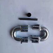 舱盖链接环船用连接卸扣舱盖链条接头舱盖链专用连接扣铁链接口