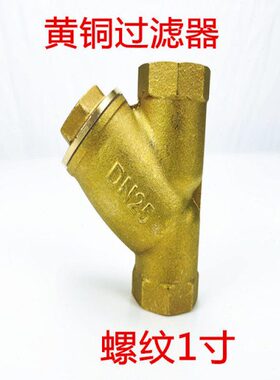 海天注塑机配件黄铜过滤器DN25（RC1