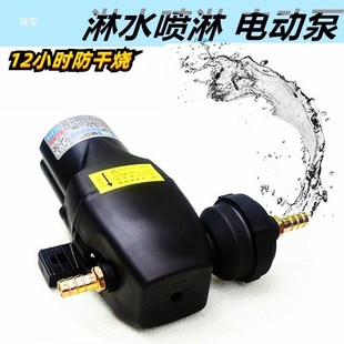 货车淋水器水泵增压l泵12v24v电动淋水泵电机抽水泵刹车喷淋防干