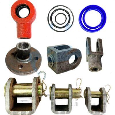 液压油缸专用配件 液压油顶底座销子 法兰盘 关节轴承耳环 密封圈