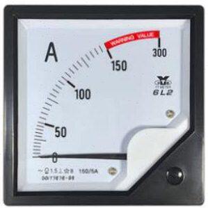 过载交流电流表6L2B -150/5A 150A 200A 250A 300A 过载300   6T2