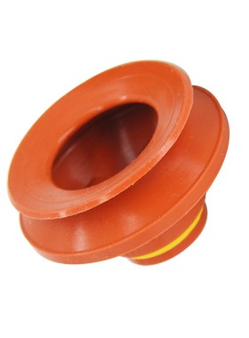 派亚博PIAB波纹型吸盘VB20/30/40/50红色硅胶黑色橡胶吸嘴