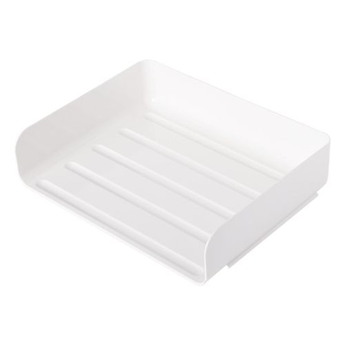 透明文件收纳架书立盒书桌亚克力办公桌面置物架可叠加课桌收纳盒