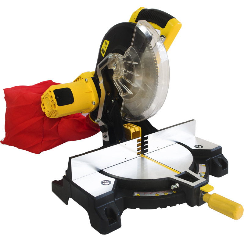尘霸斜切锯255A无尘锯高精度45度10寸木门地脚线切割机木工切割机