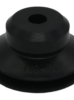 PJG系列机械手金具真空白色矽胶吸盘黑色防静电双层二层工业吸嘴