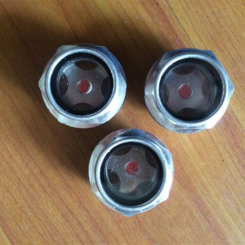 XD-020旋片式真空泵用铝合金观油窗 油标 油镜