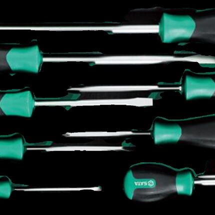 世达工具9件螺丝批组套 09913A