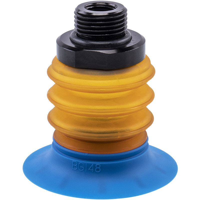 软袋机械手真空吸盘BG25/30/34/41/48/63工业配件进口硅胶 G1/8牙