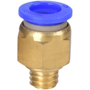 4小接头 气管气动快速非标磨具配件螺纹直通快插PC08