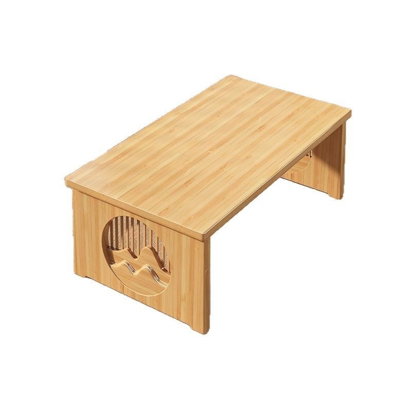 可折叠飘窗小桌子榻榻米炕桌小茶几日式I家用阳台实木茶台矮桌坐