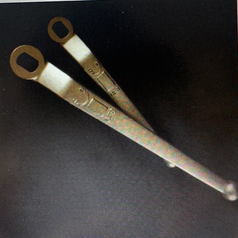 304不锈钢手柄 DN15-100球阀手柄 Q4G1扁孔手柄 304手柄精密铸造