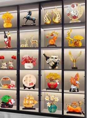 现代酒柜装饰品摆件轻奢高档客厅2025新款家居电T视柜乔迁新居礼