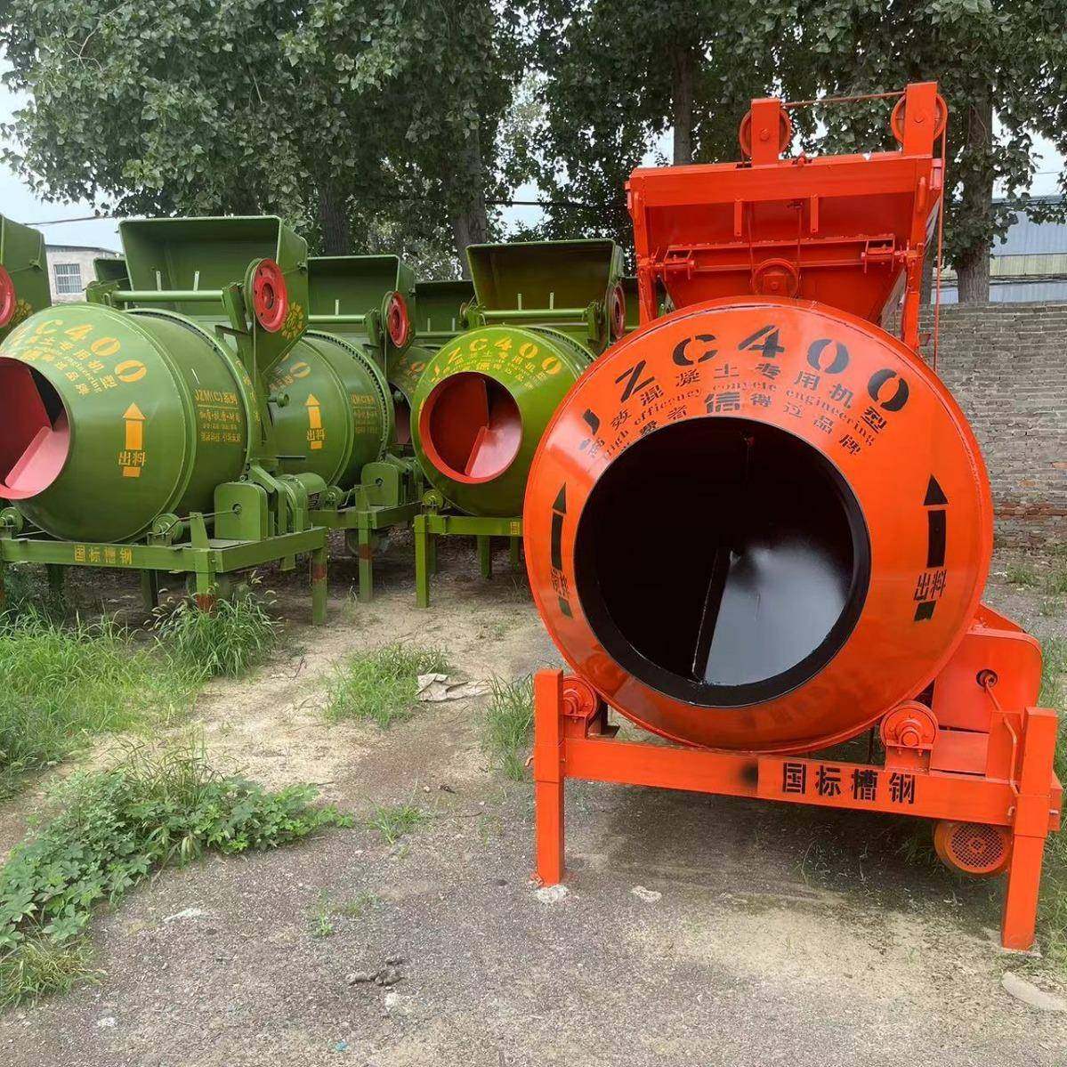 供应现货JZC400型滚筒搅拌机轮胎移动式4轮柴油混合设备,五金/工具,工程/建筑机械,淘宝优惠券,粉丝福利购,淘宝优惠卷