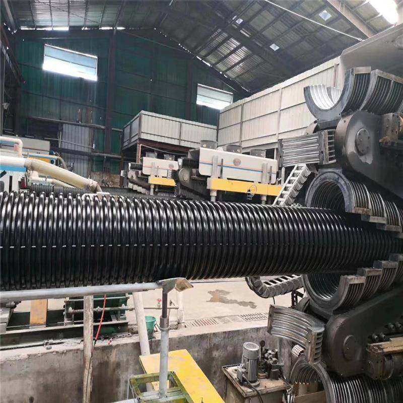 大口径排污波纹管厂家现货hdpe双壁波纹管300400500