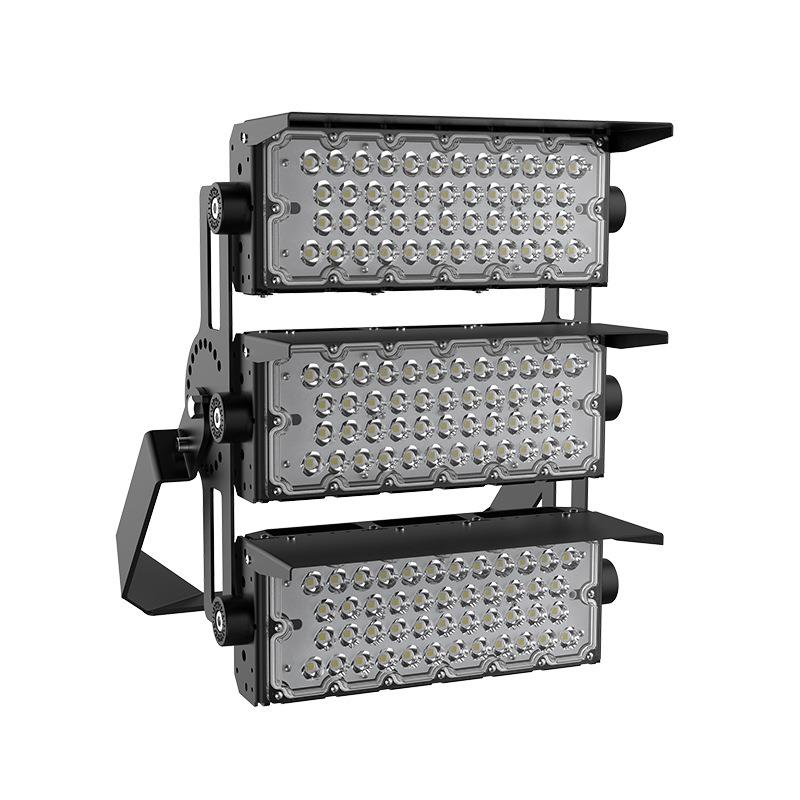 新款鳍片模组LED投光灯450W大功率球场灯泛光灯码头港口高杆灯