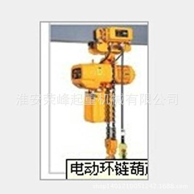 电动葫芦厂家供应低速环链电动葫芦固定式电动葫芦