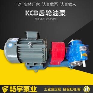 泊头畅宇泵业供应kcb齿轮油泵合金轮抽油泵电加热kcb齿轮油泵