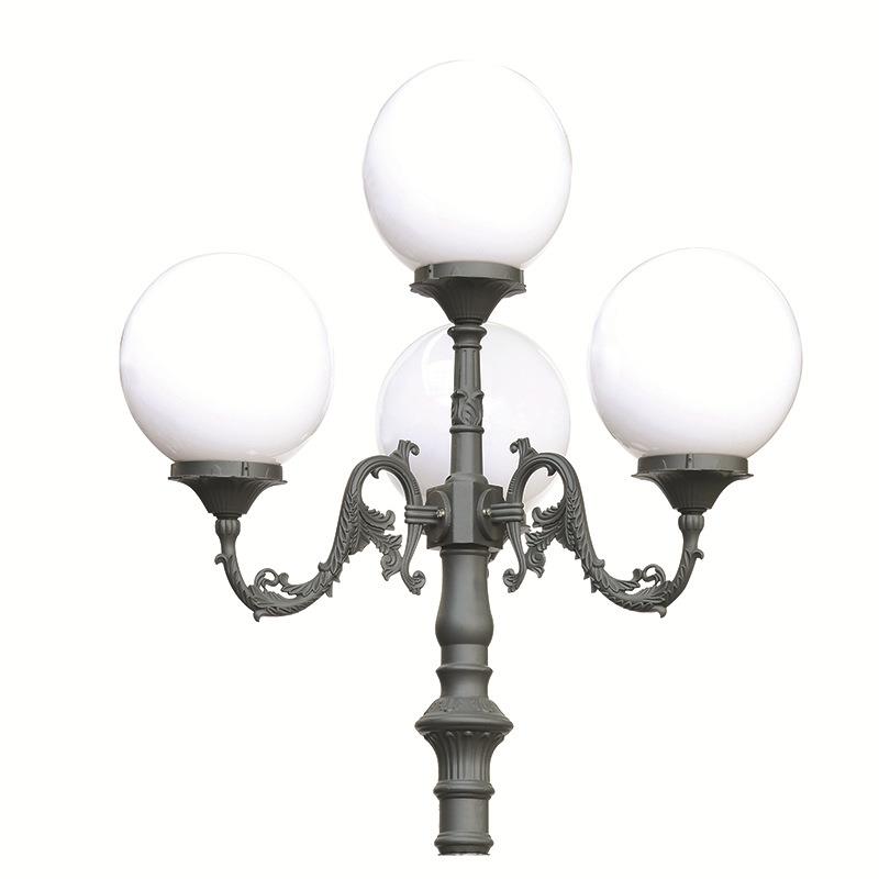 欧式庭院灯户外防水花园别墅室外景观园林草坪灯复古LED小区路灯