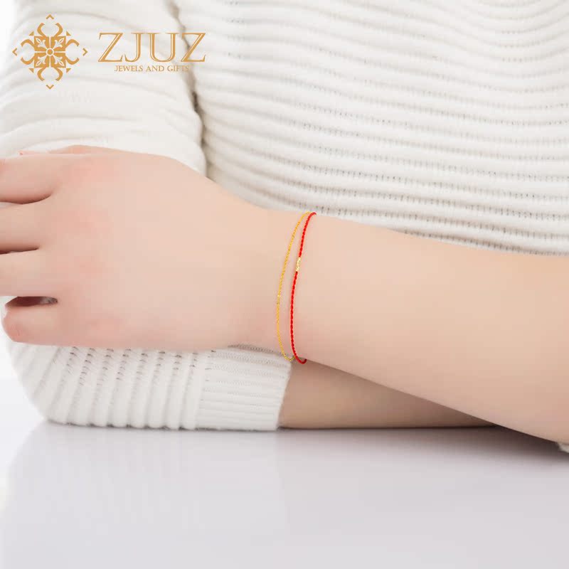 zjuz18k金手链小众细款本命年