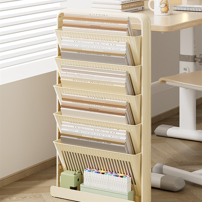 桌边书架学生教室用书桌收纳置物架F课桌侧边挂书袋挂袋侧挂书箱