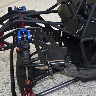 LMT SOLID AXLE 后通用左S右外侧护板RZ006 LOSI 4WD碳纤维前