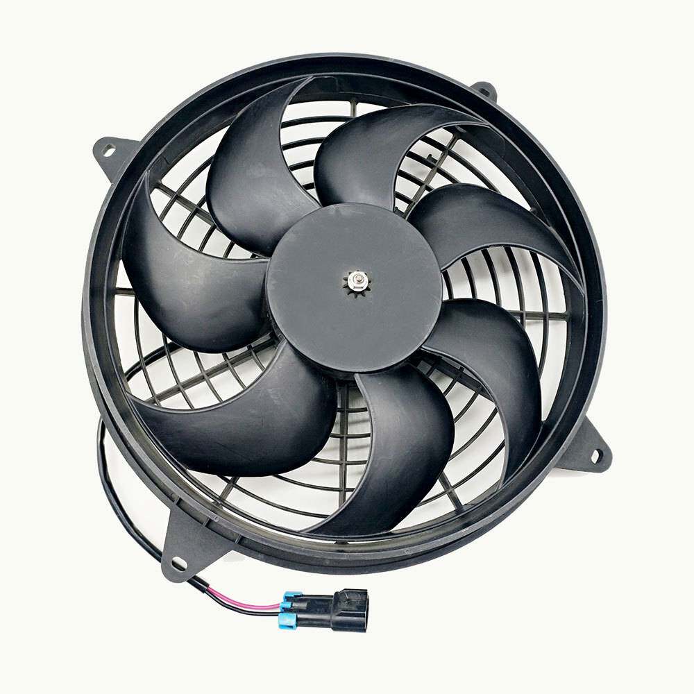 厂家直销直流散热风扇12V24V大风量低噪音风机工程机械散热器风扇