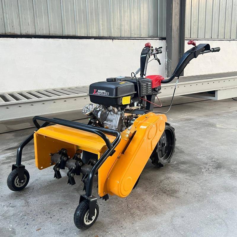 四驱自功走式碎草旋耕机多能小型耕地用机家翻土除草防SDS碎缠草