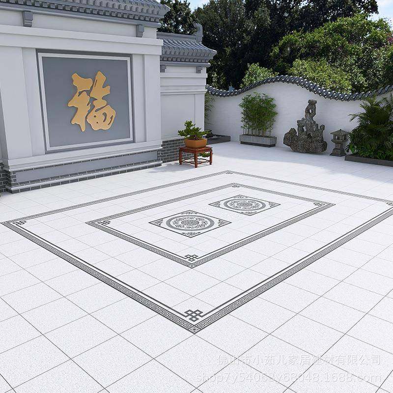 512厚度中式园庭院地砖.4x7铺.2花地石户47外防滑瓷砖院子拼花pc,家装主材,其它类瓷砖,淘宝优惠券,粉丝福利购,淘宝优惠卷