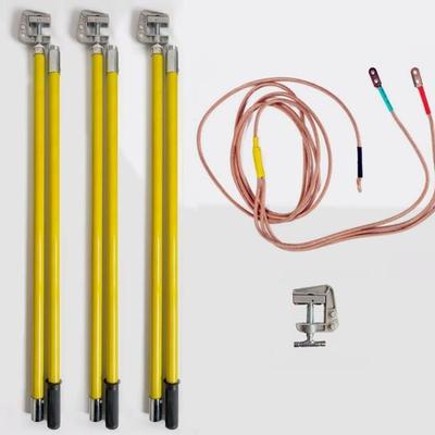 携带型短路接地外线10kvAC110KV双舌接地棒11k10v户949接地线接地