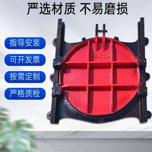 现货渠道铸铁闸门2.0*1.5米镶铜弧形闸门双止水农田水利螺杆