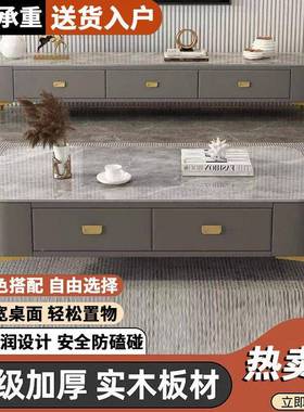 钢化厅玻璃茶几用客家20ZVC25新款现代简轻奢小l约yd