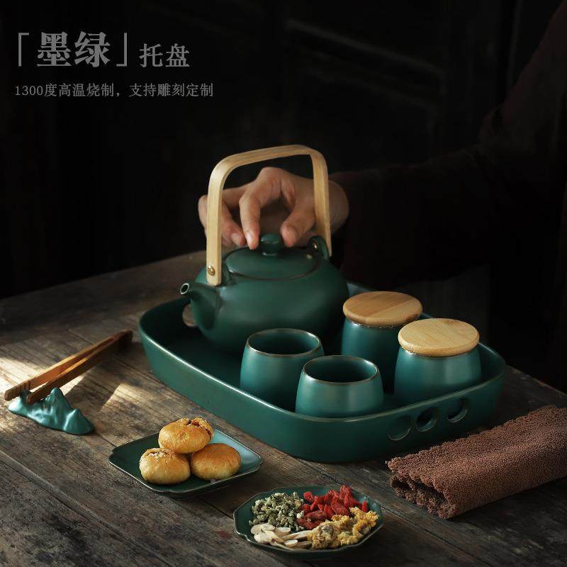 陶瓷茶cp-19111盘具托单层泡盘家用盘长方形寿司甜品盘水果盘干,餐饮具,茶盘,淘宝优惠券,粉丝福利购,淘宝优惠卷