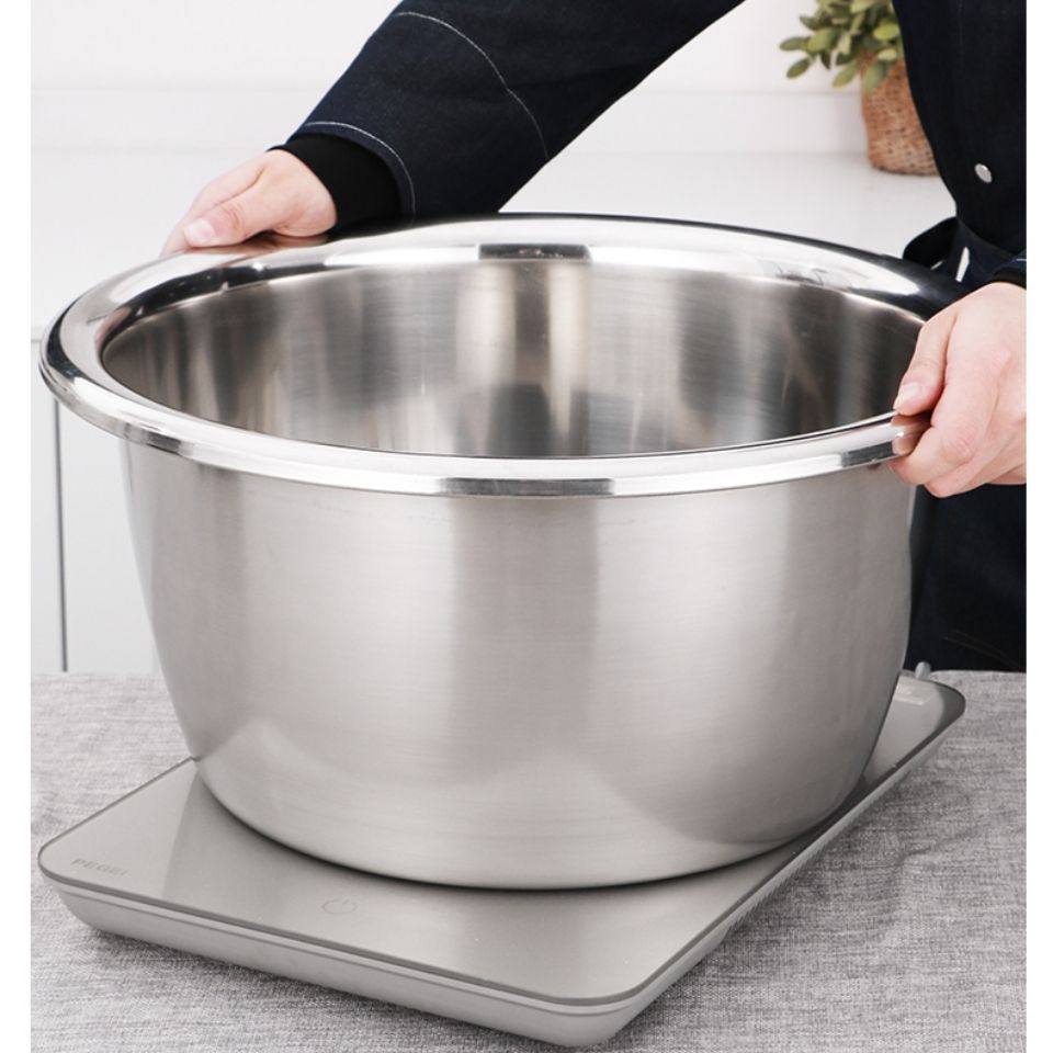 不锈钢加深大盆加厚和面盆洗衣盆商用大盆超深超大斗盆大号脸盆,餐饮具,盆,淘宝优惠券,粉丝福利购,淘宝优惠卷