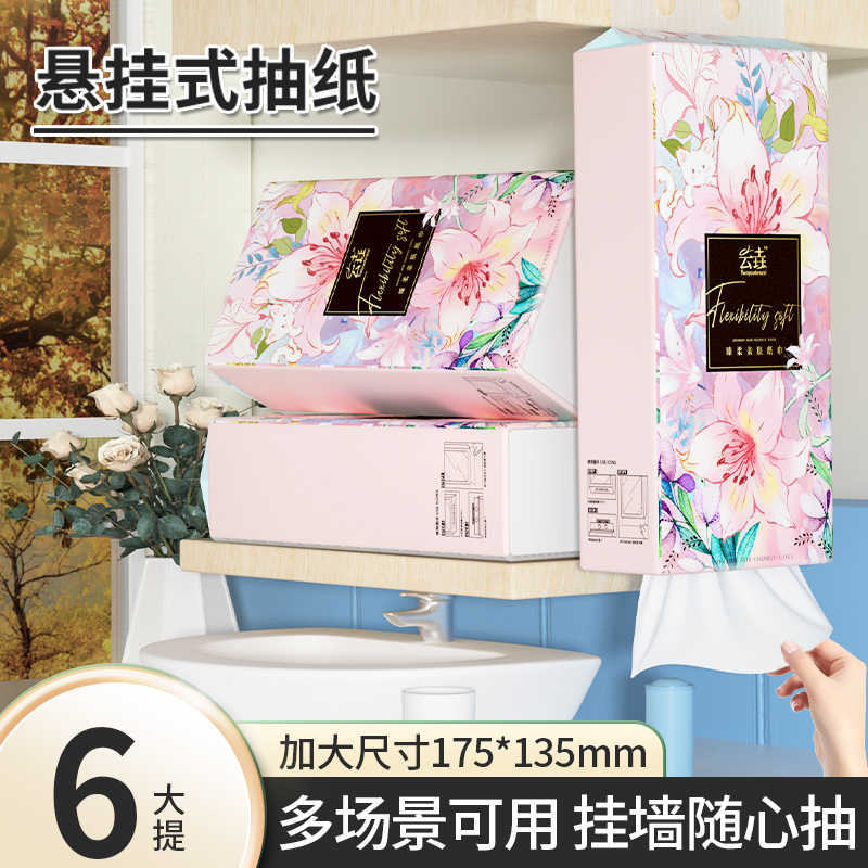 大尺寸悬挂式抽纸整箱卫生纸厕纸