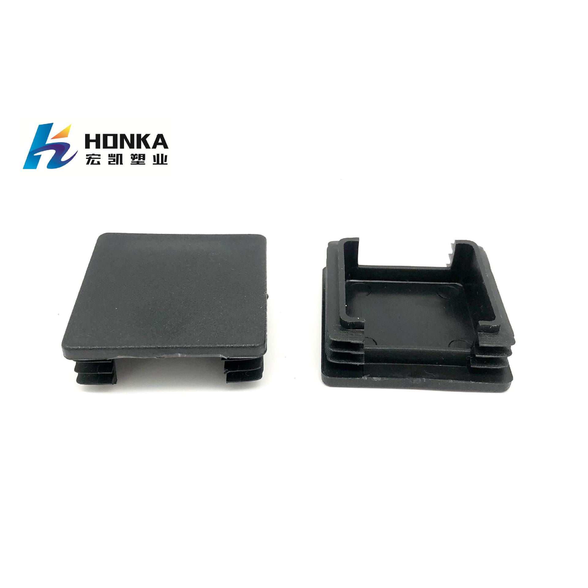 40*40 塑料方管塞钢管方堵头桌椅凳子脚套橡胶家具脚垫健身器材塞