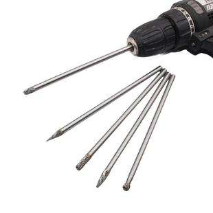 硬质合金旋转锉加长柄6x6x150mm钨钢磨头金属玉石木材打磨工具