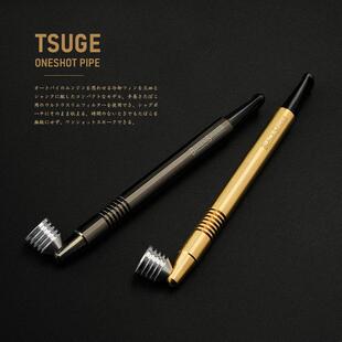 日本原装TSUGE手卷烟杆拓植烟斗创意铜杆烟丝旱烟杆烟袋锅个性烟