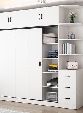 衣柜简约衣EER橱卧室家用储柜出租门屋小户型济性移物收纳经柜子