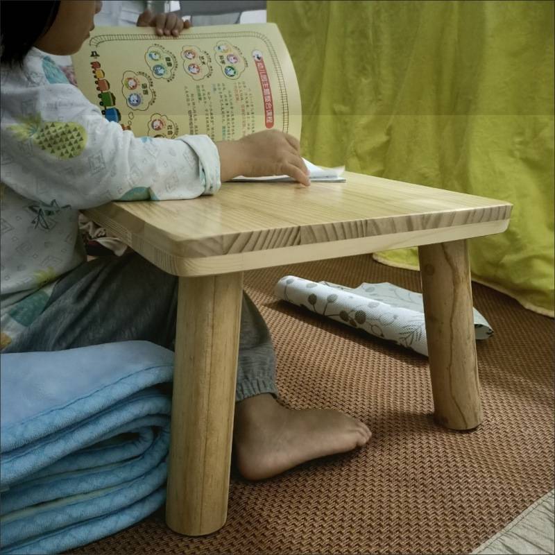 飘窗小茶几实木床上桌子卧室地毯矮桌家用小型榻榻米炕桌直销热卖