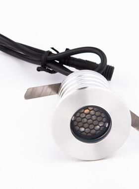 3W户高外钢防水LE地埋灯蜂210窝防眩不锈圆形台阶灯亮D无斑草坪灯