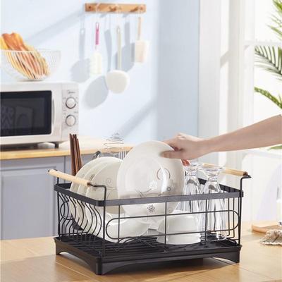 不锈钢厨水房槽置物WDD-001架家用台面水碗碟沥架子餐具碗盘碗晾
