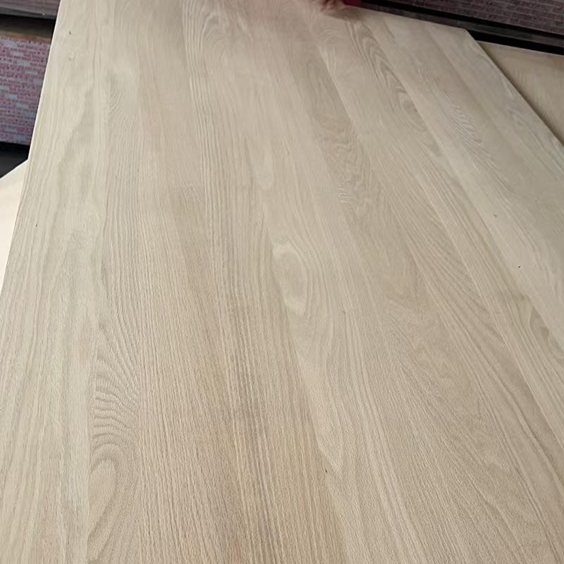 9C北工美白蜡实木直蜡板衣柜白木家具PKF板装修拼桌面红橡板整板