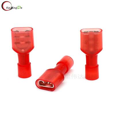 FDFN1.25-187/250母头快速全绝缘端子对接头对插头尼龙插簧连接器