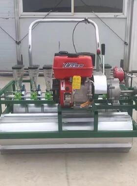 芫荽播种IMQ汽机自走式 油精量点播机 株可调距十行青菜育苗种植