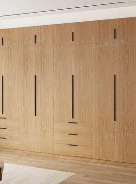 Fls橡木衣家FHV用卧室实木柜收柜纳储物柜对小开门加深6衣0cm户型