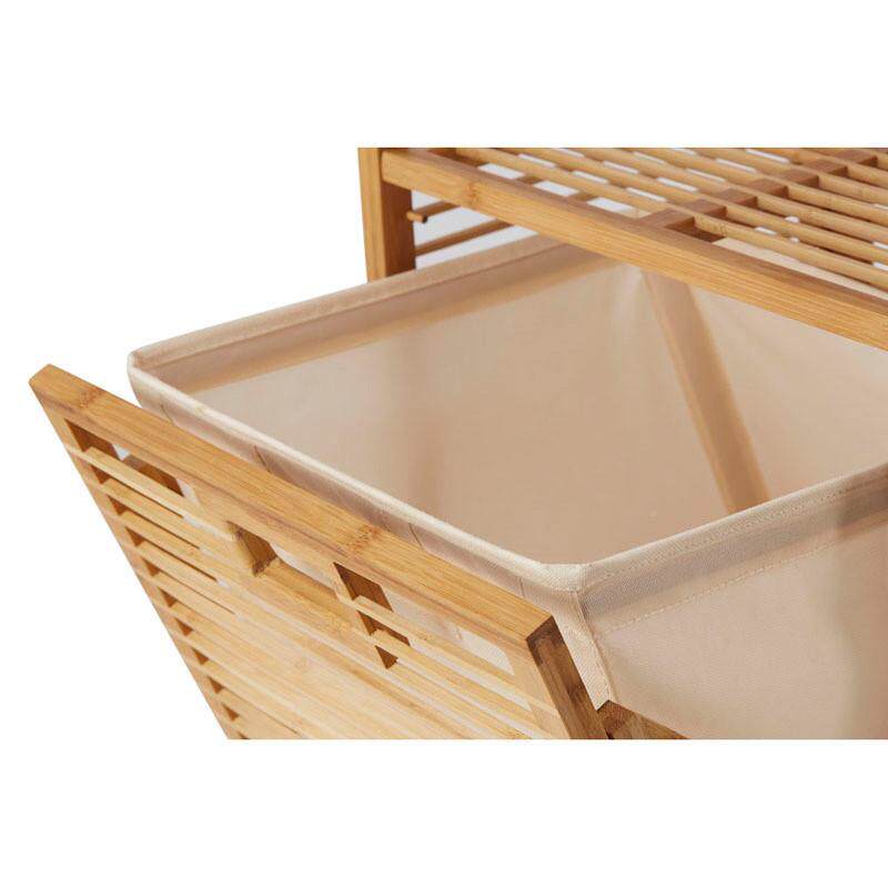 日式浴室卫生间落收地多衣功能置物架篓F966SJ9T布艺脏衣物纳筐脏