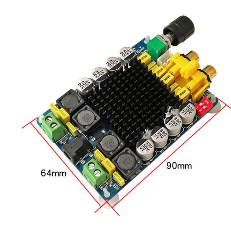 4TDA798大功率数字0功放板2.0双声2PMM*10W立体声汽车电脑音箱道