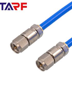 RFCABLE射频接线 不锈钢SMA公头转SMA连 1IXJ8G高测频试馈线SS4线