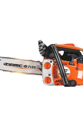 轻便砍树油锯伐木锯德锯1寸2四冲ROR毛程国14寸单手小ZL家用竹机