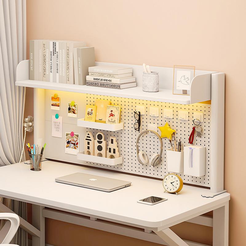 可桌置物架拆卸洞洞书桌板面学生家SN-佰耀-用夹式办公书架收纳整
